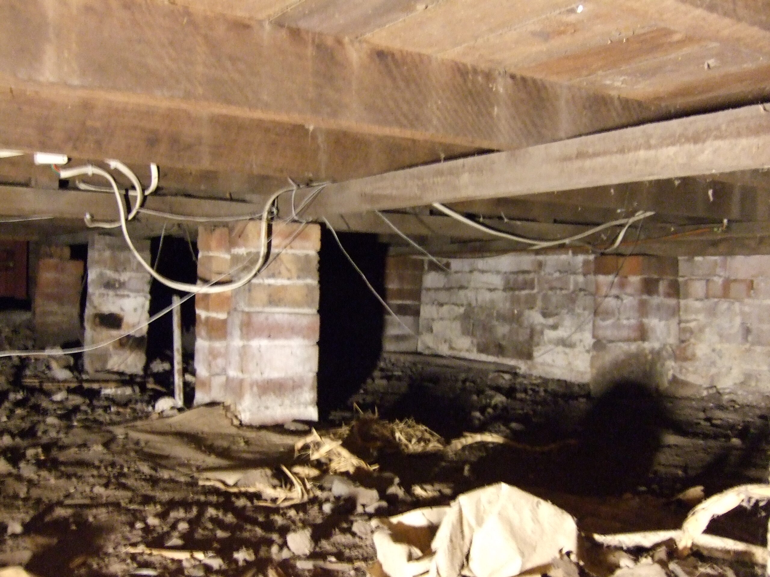 subfloor prior to installation